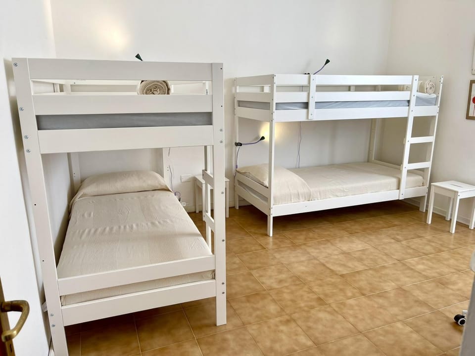 Photo of the whole room, bunk bed