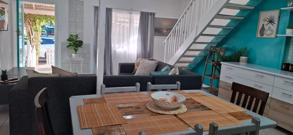 Living room, kitchen