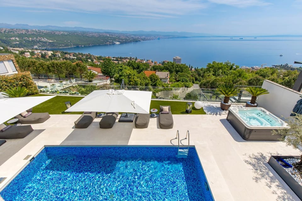 Bird's eye view, Sea view