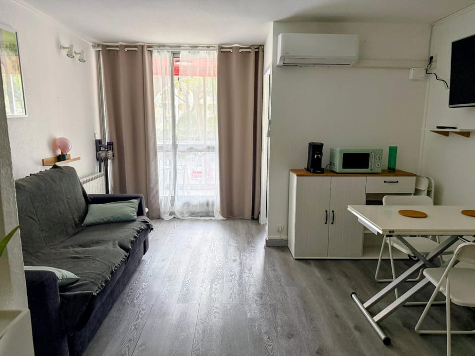 Studio cv 4p, parking privée cosy design Apartment in La Grande-Motte