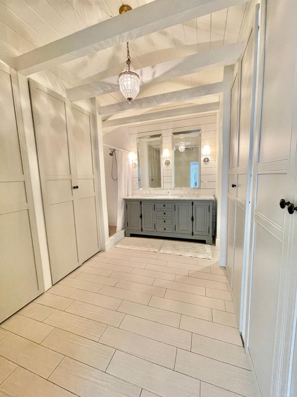 Shower, Bathroom, wardrobe