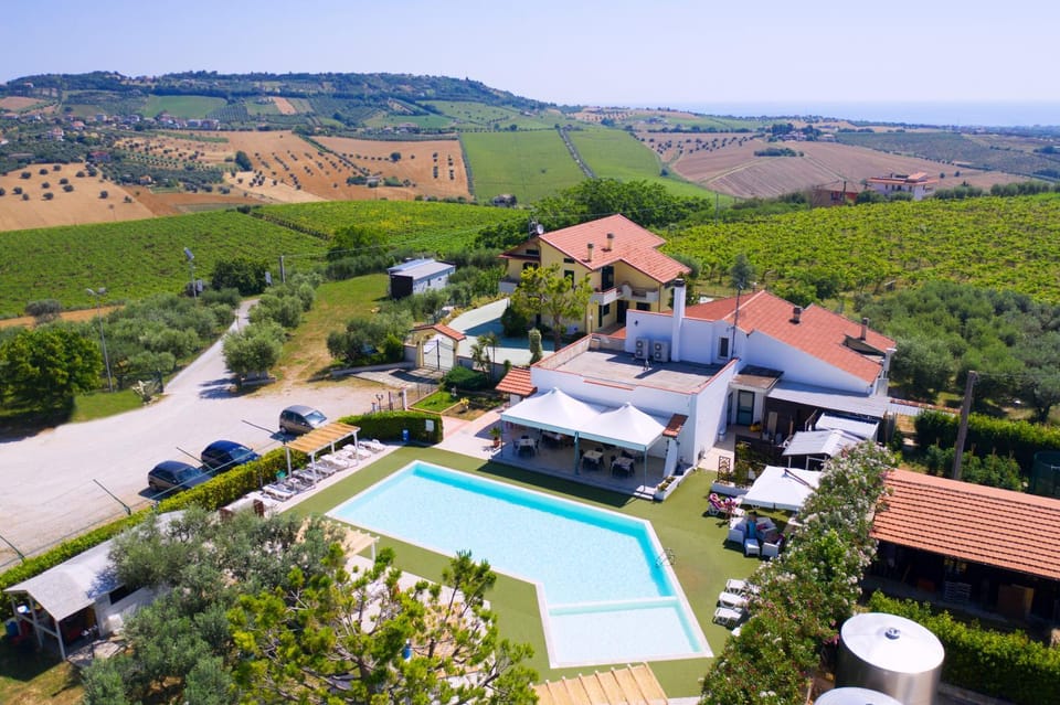 Bird's eye view, Pool view