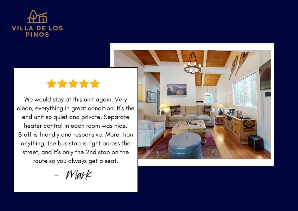 Villa De Los Pinos Year-Round Activities Nearby Shopping & Restaurants House in Mammoth Lakes