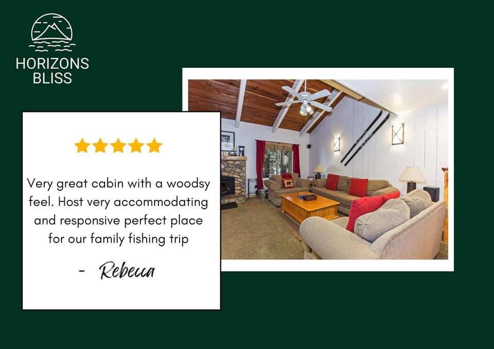 Horizons Bliss - Near Year-Round Activities House in Mammoth Lakes