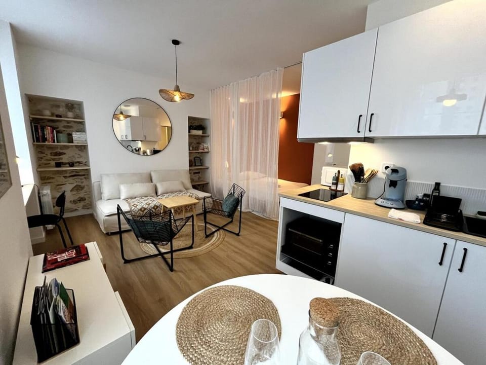 Darbefeuille, grand studio centre ville 2 personnes Apartment in Nantes