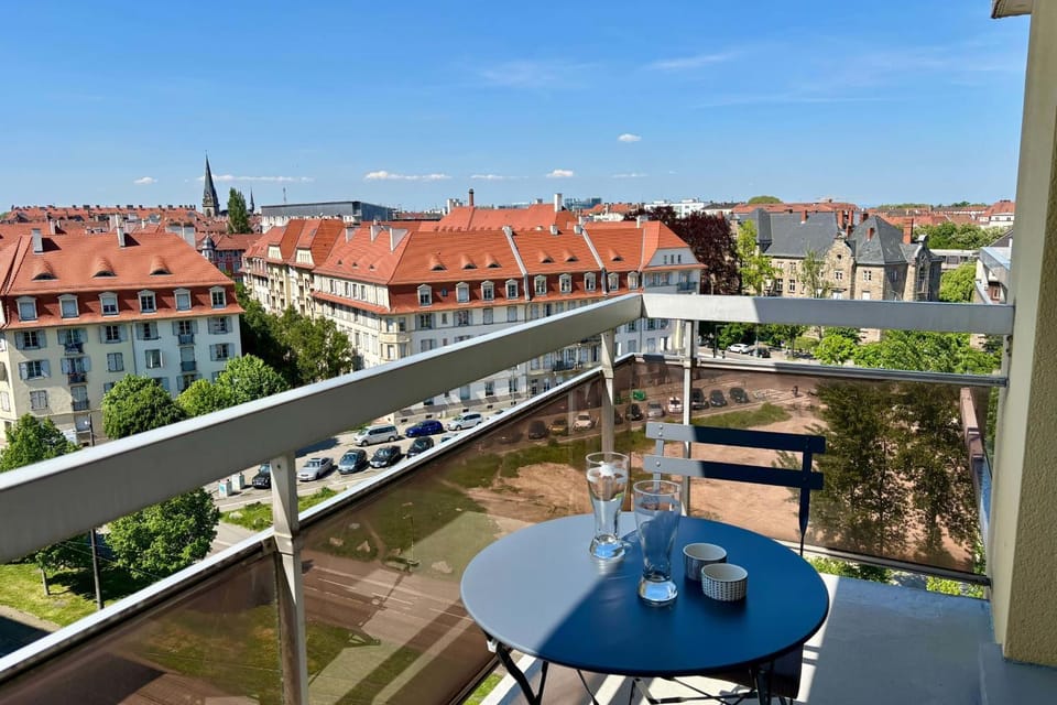 8th floor apartment with 2 balconies Apartment in Strasbourg
