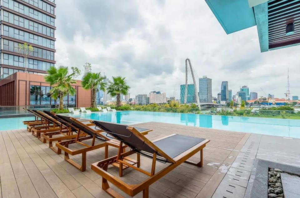 View (from property/room), Pool view, Swimming pool
