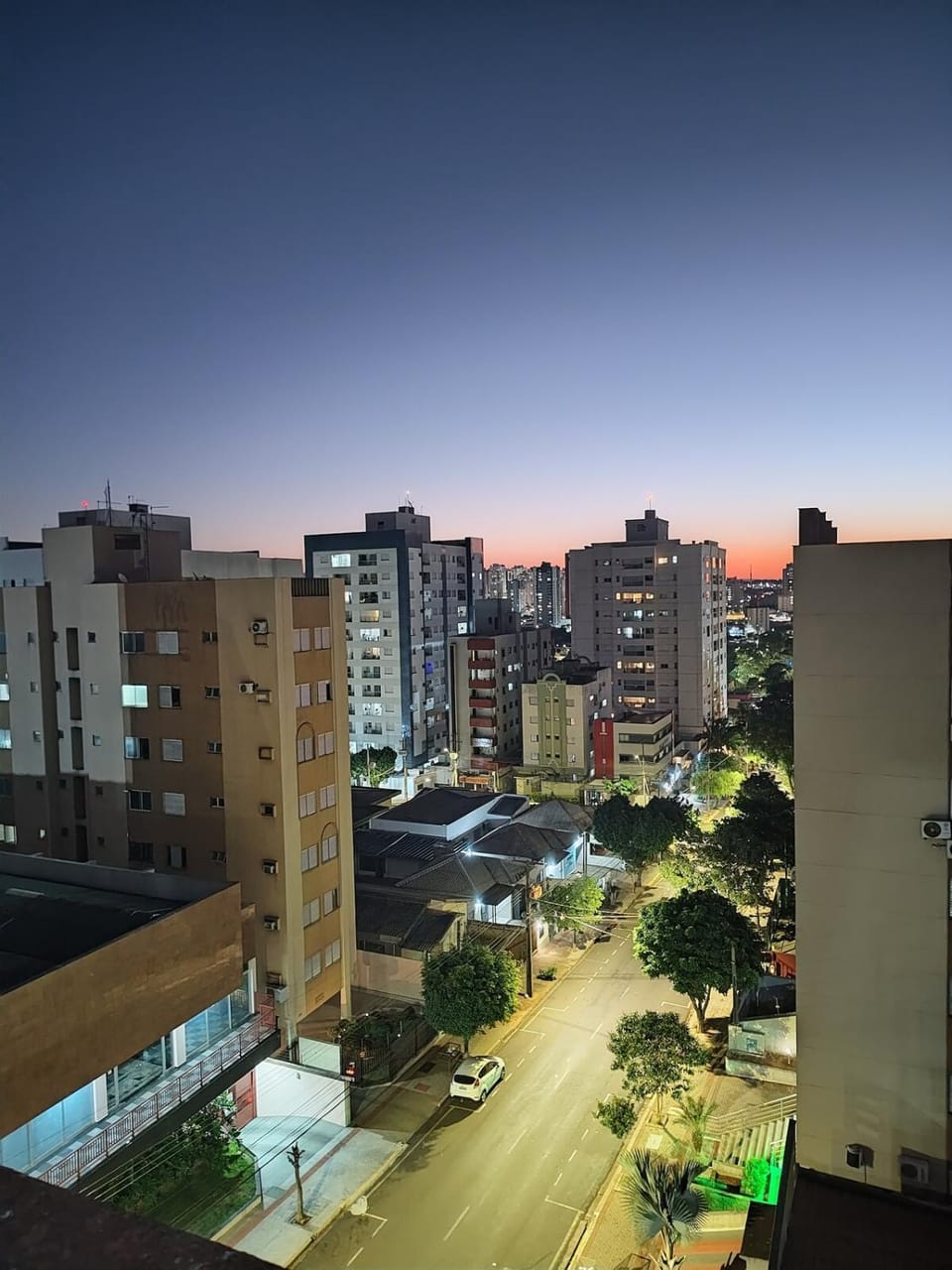 Night, Evening entertainment, City view, Street view, Sunset