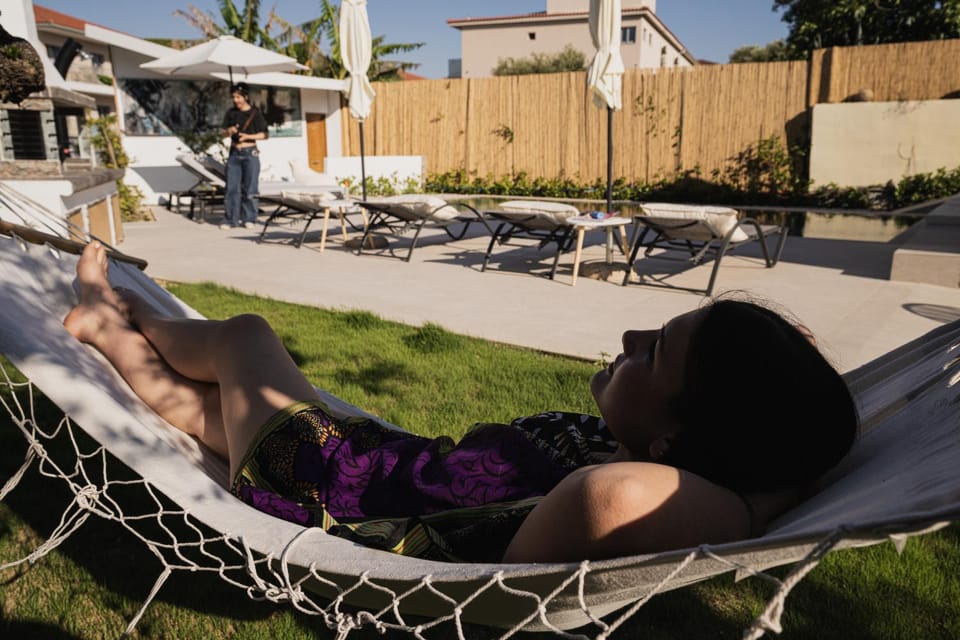 Garden, Garden view, sunbed