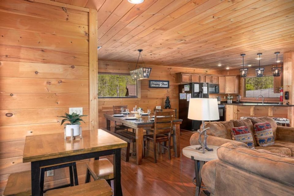 A Swimmin' Bear, free tickets, no catch! Chalet in Pigeon Forge