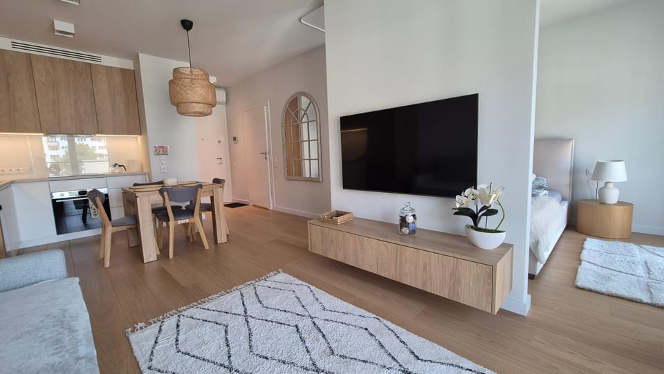 Luxurious Cinnamon Apartment, self check-in 24h, free parking, air-conditioning Apartment in Poznan