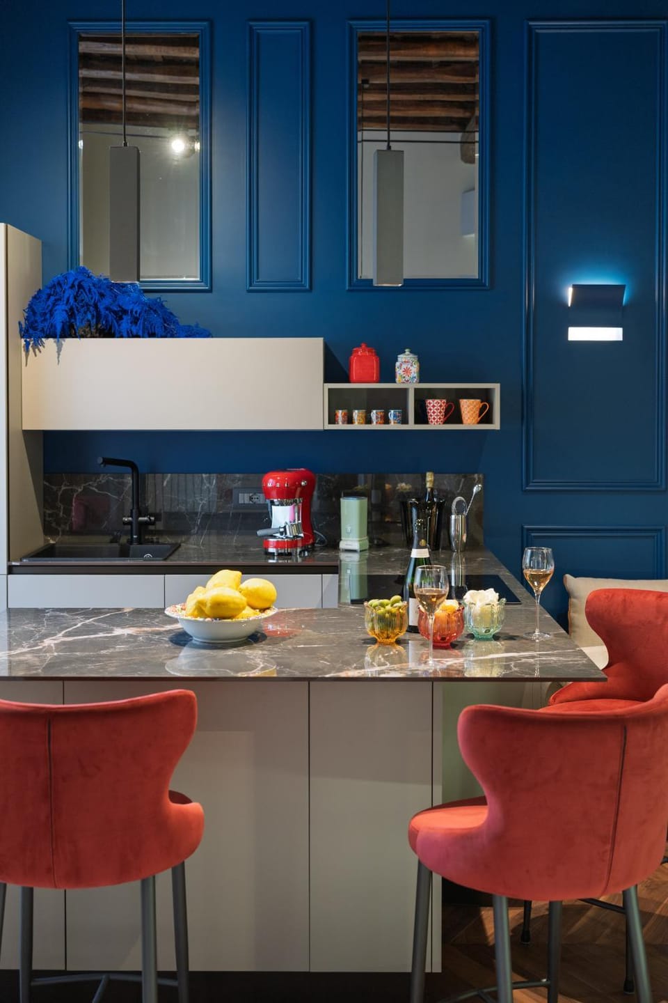 Kitchen or kitchenette, Decorative detail