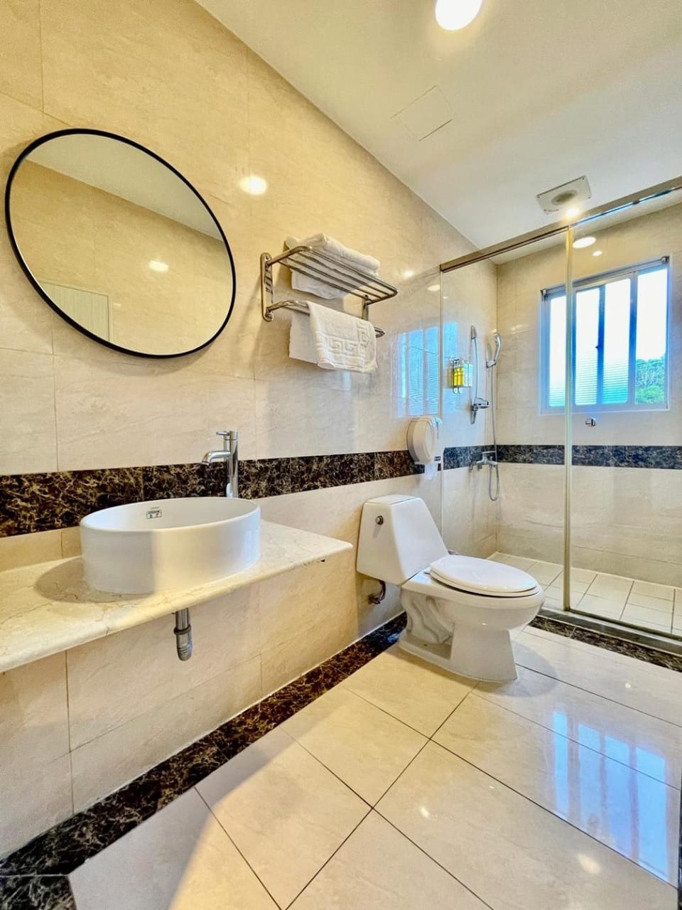 Shower, Toilet, Bathroom, towels