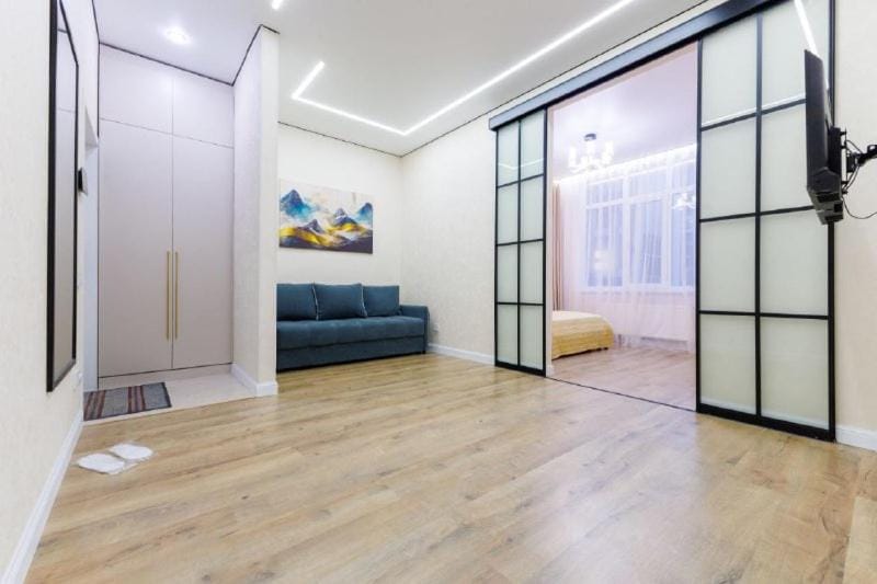 Living room, Seating area, wardrobe, air conditioner