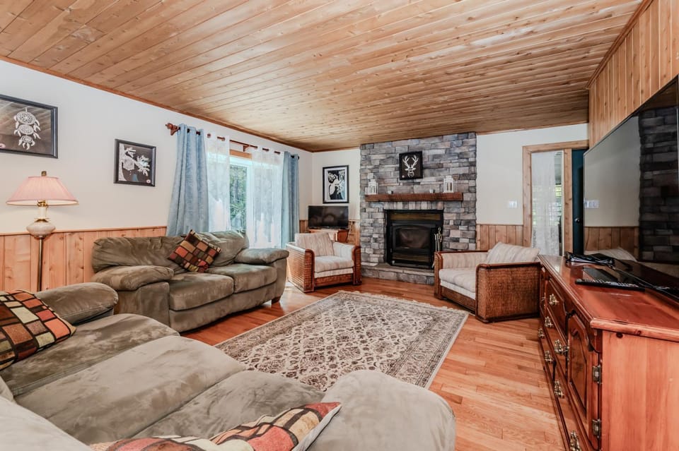 TV and multimedia, Living room, fireplace