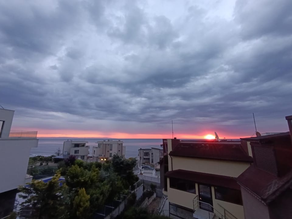 Natural landscape, Sea view, Sunrise