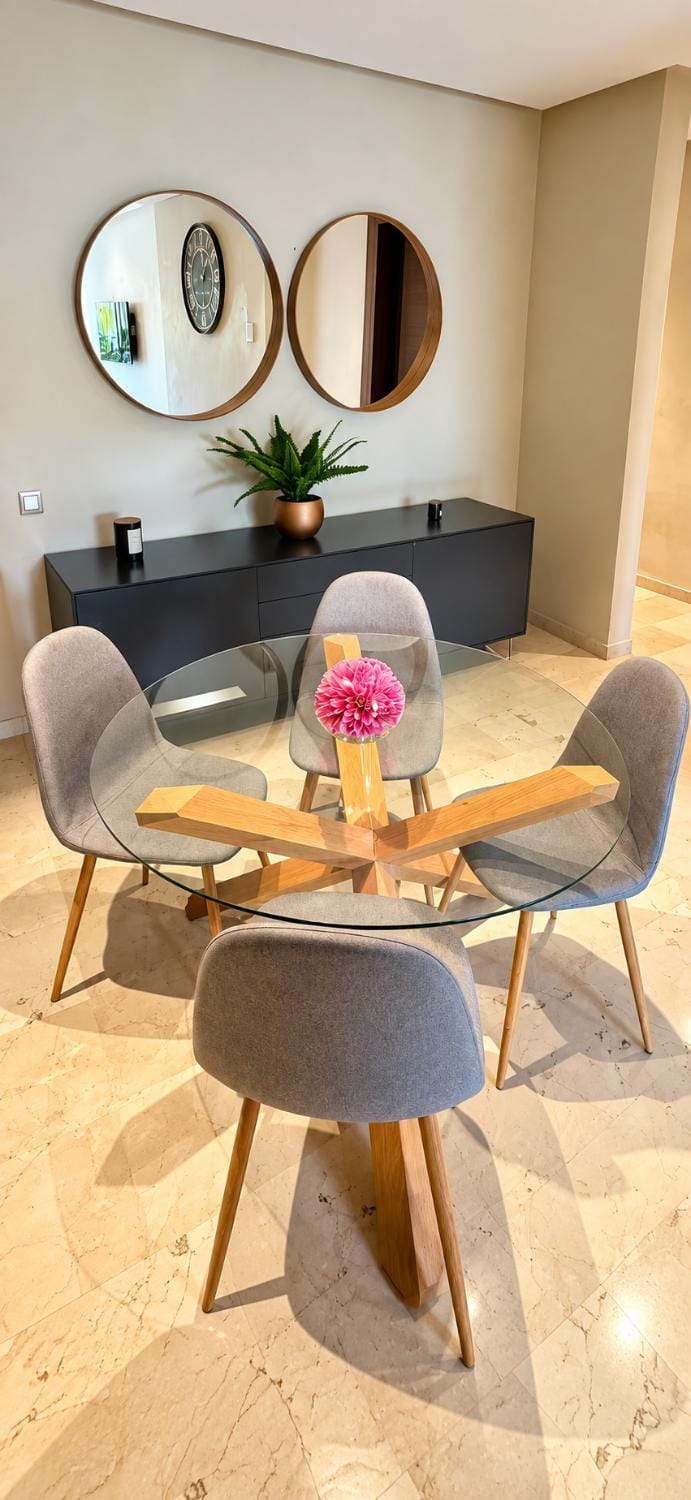 Luxueux Appartement Prestigia avec Wifi illimité 100 Mo Apartment in Fes