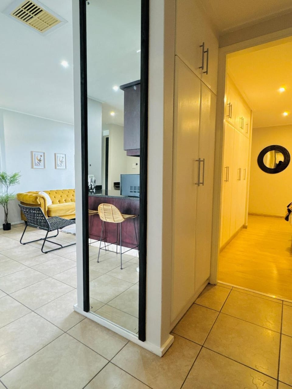 Living room, Bedroom