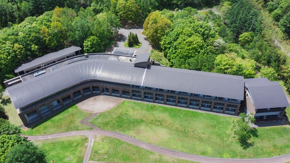 Property building, Garden view