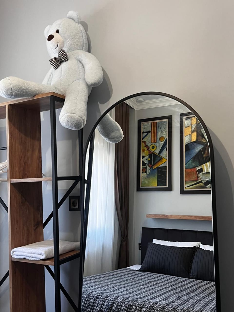Bed, Decorative detail, Bedroom