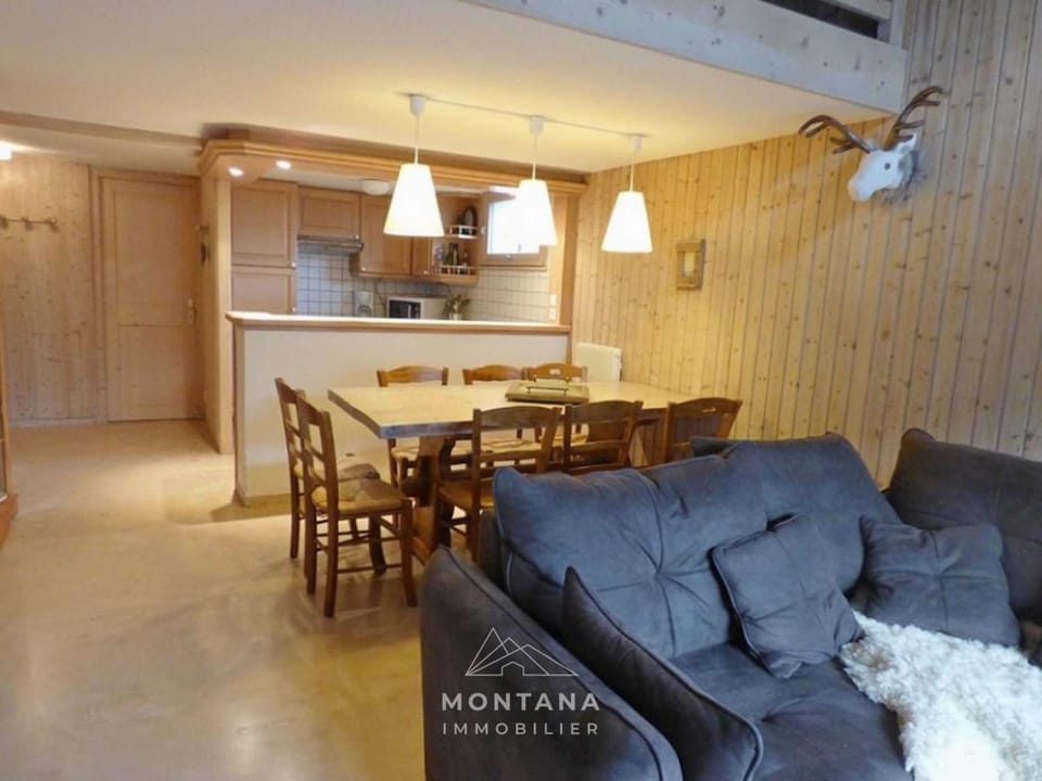 Charmant 4 pièces + mezzanine pour 8 personnes au Grand-Bornand - FR-1-458-220 Apartment in Le Grand-Bornand
