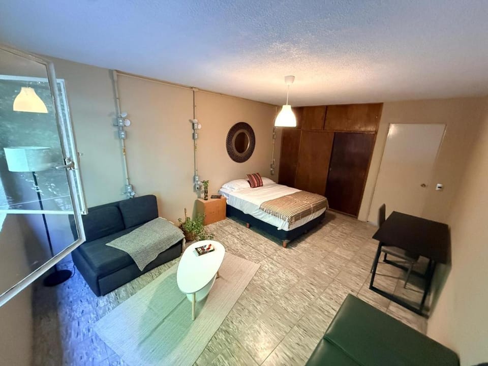 Bed, Photo of the whole room, Seating area, Bedroom