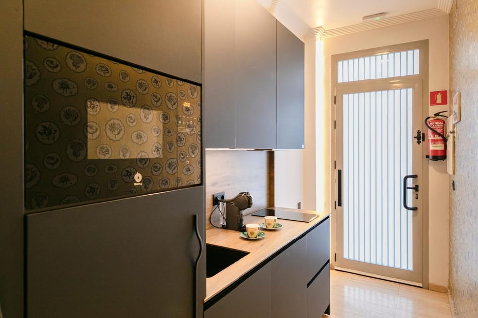 Property building, Kitchen or kitchenette, Living room