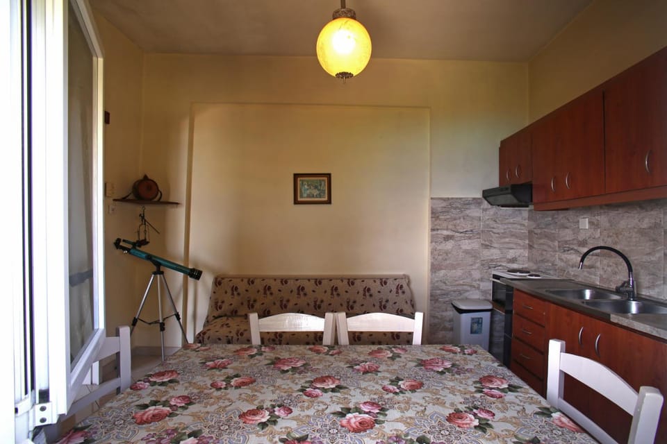 Traditional house on Afytos rock House in Halkidiki