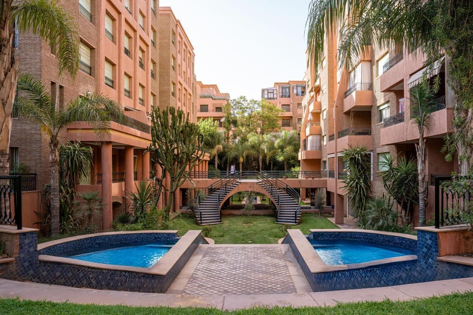 Marrakech Hivernage Piscine Parking Apartment in Marrakesh
