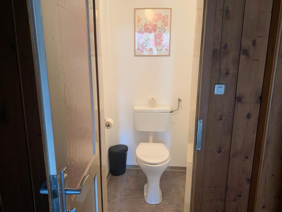 Bathroom, Living room