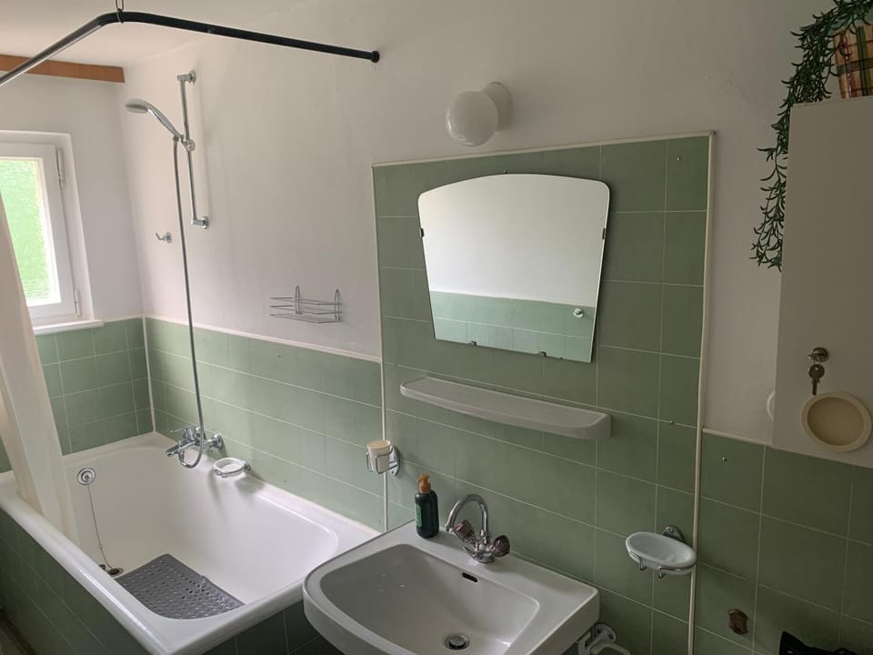 Bathroom, Living room