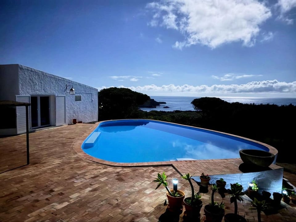 Pool view, Sea view, Swimming pool