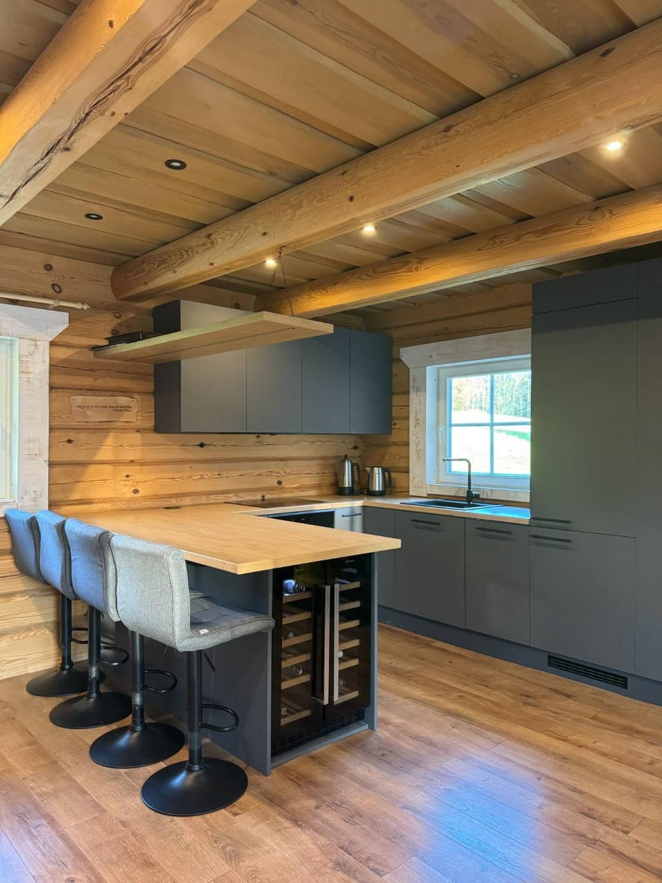 Kitchen or kitchenette, Dining area