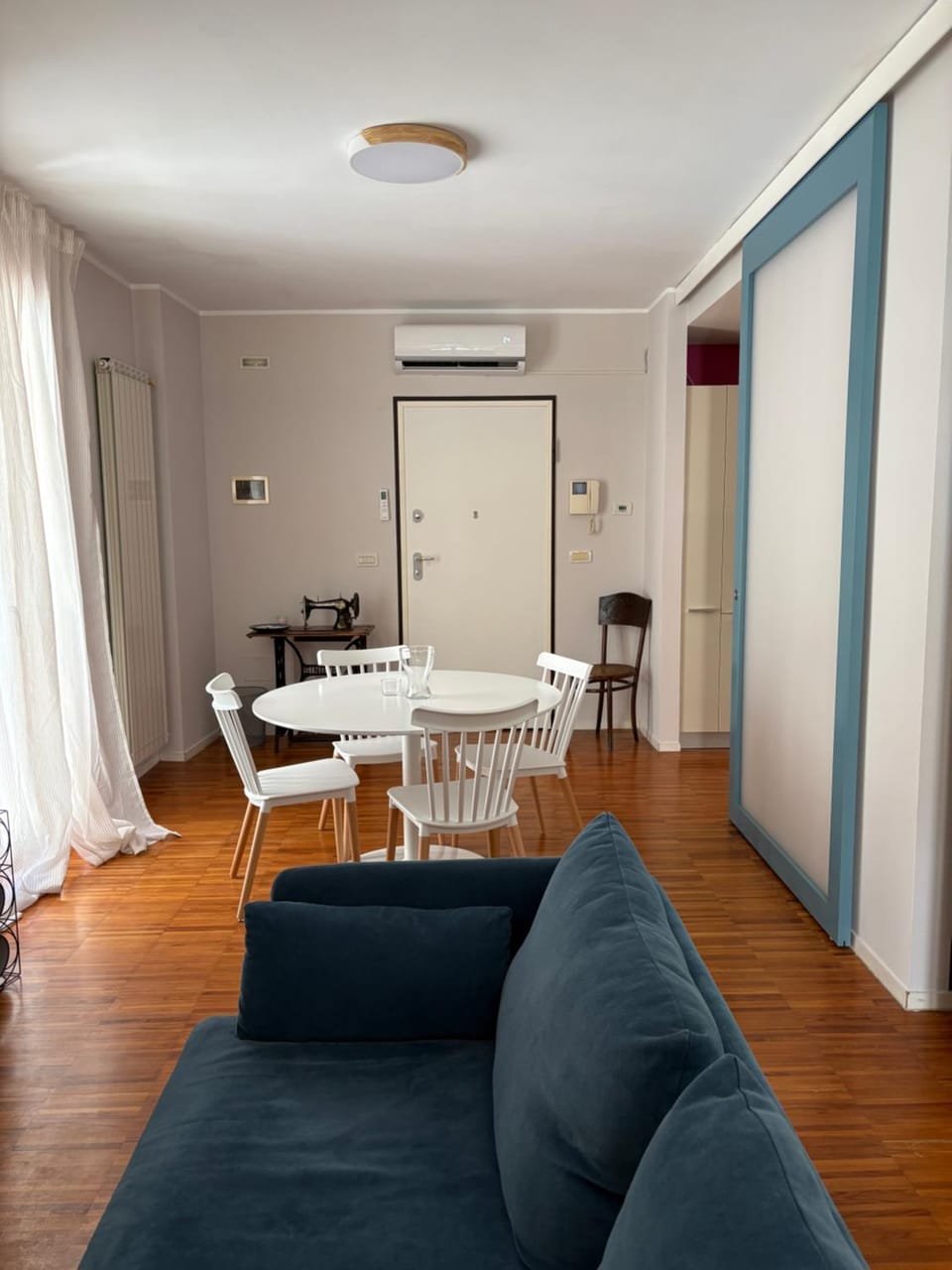 Dining area, air conditioner