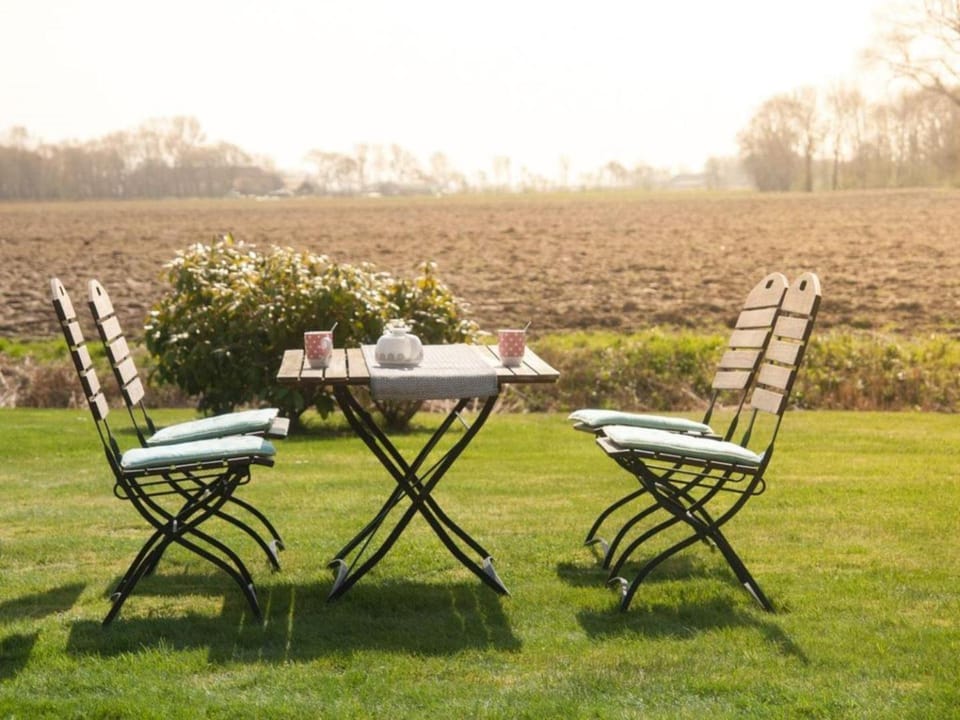 Spring, Day, Garden, Dining area, Garden view