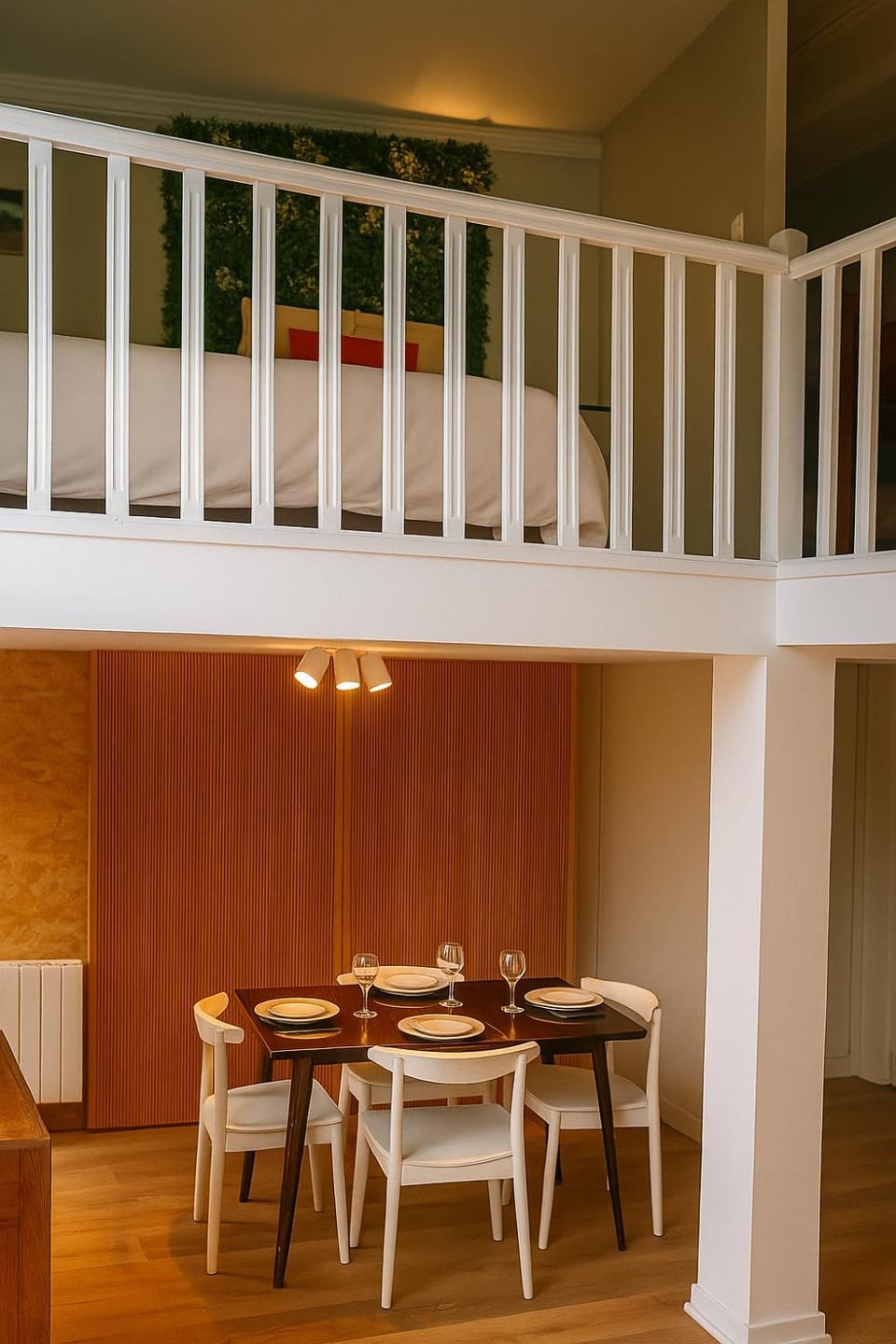 Dining area, Bedroom