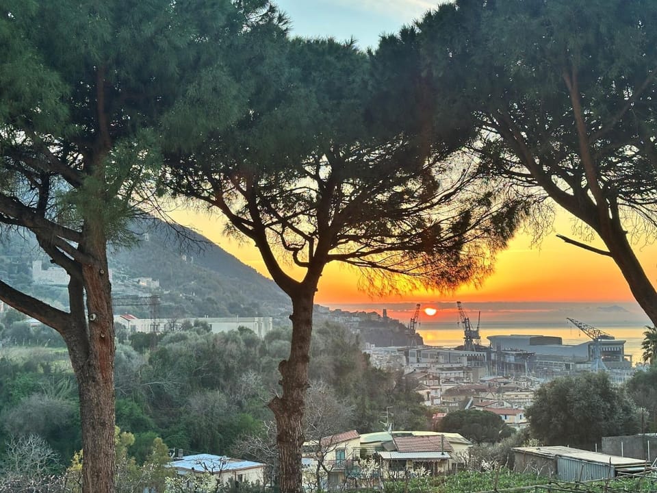 Sea view, Sunset