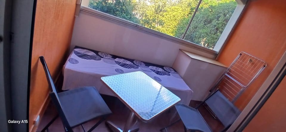 View (from property/room), Balcony/Terrace, Living room, Seating area, Dining area