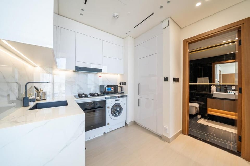 Modern JVC Apartment Views of Marina Skylines Apartment in Dubai