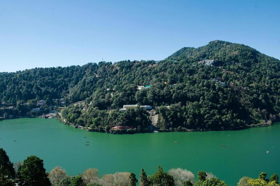 Nearby landmark, Day, Natural landscape, Bird's eye view, Lake view, Mountain view, River view