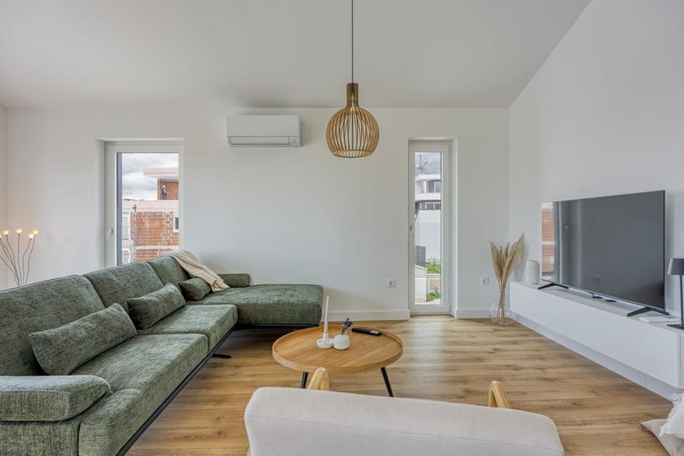 Living room, air conditioner