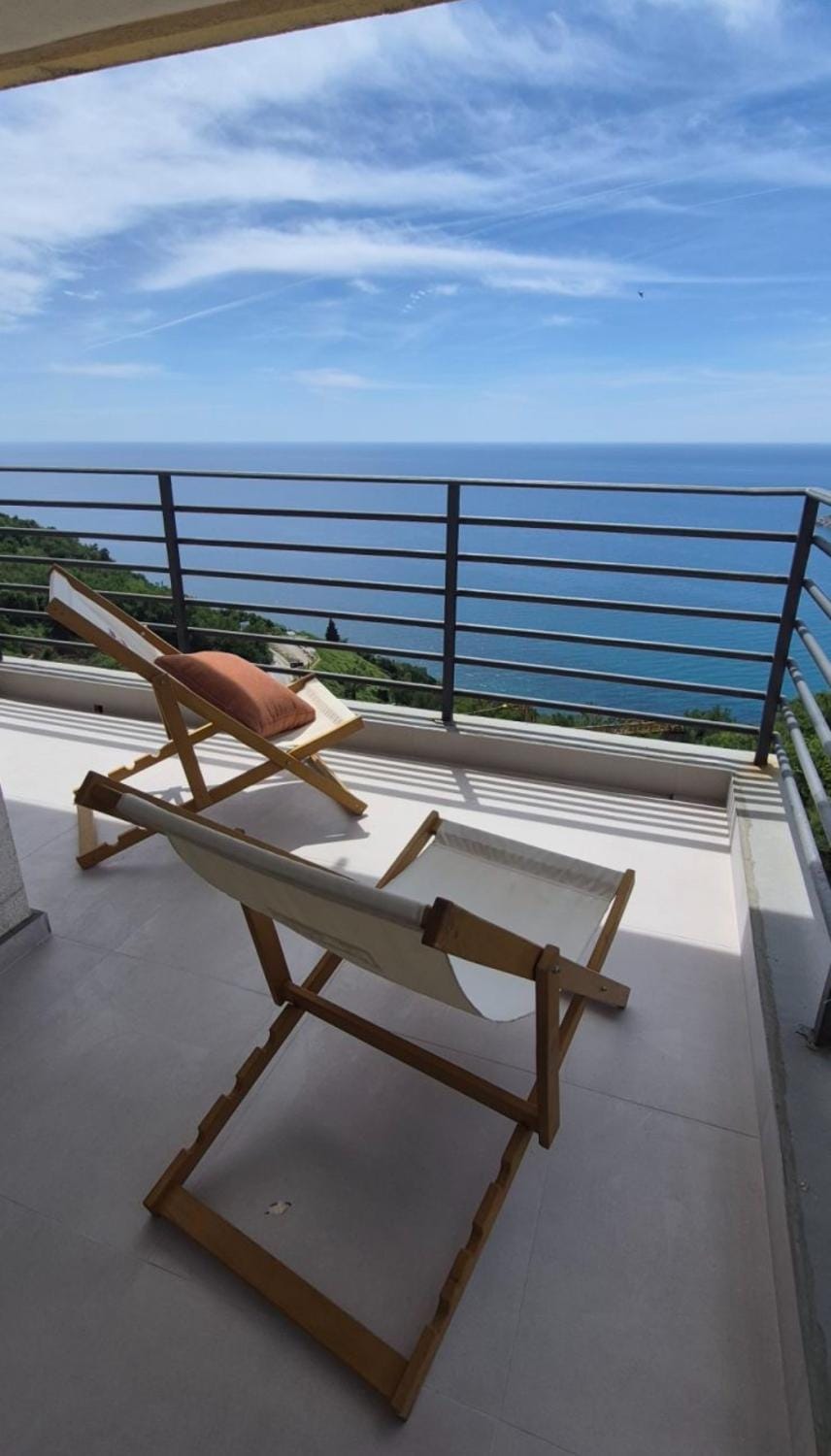 View (from property/room), Balcony/Terrace, Sea view