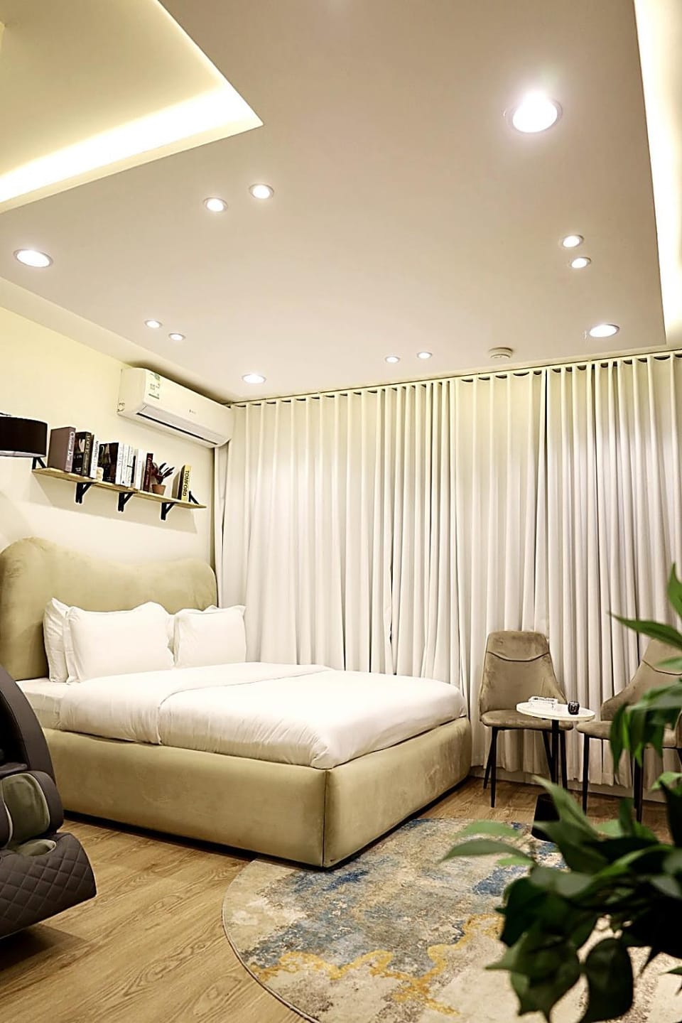 Najd Studio Al Aqeeq District Recliner Chair IPTV for free Apartment in Riyadh