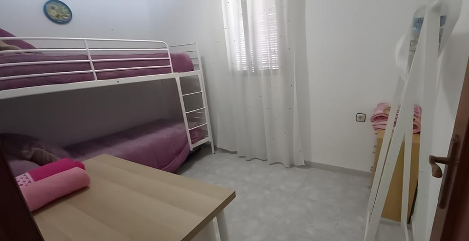 Property building, Living room, Bedroom
