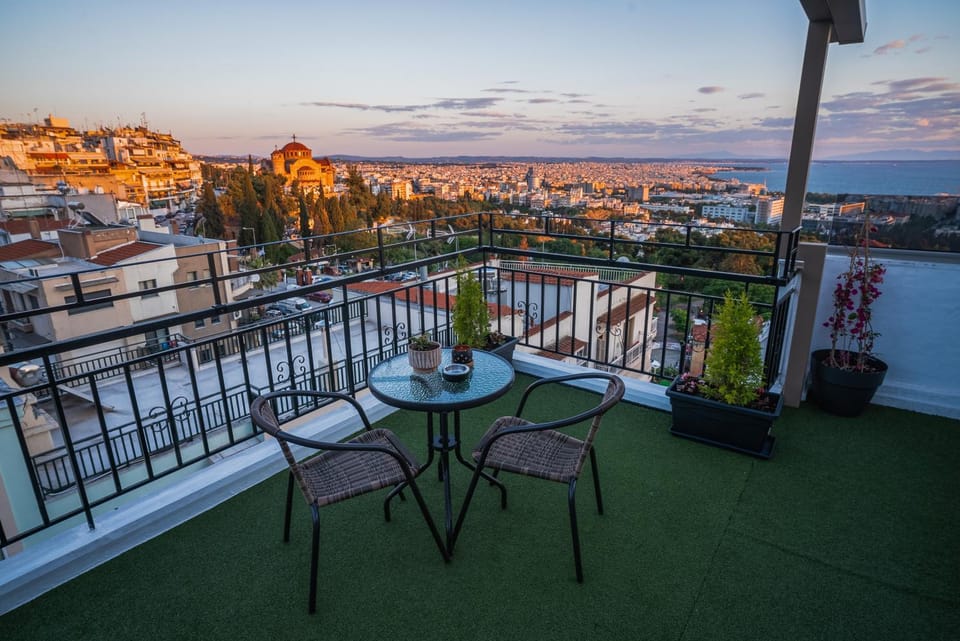 Day, View (from property/room), Balcony/Terrace, City view, Sea view, Sunrise, Sunset