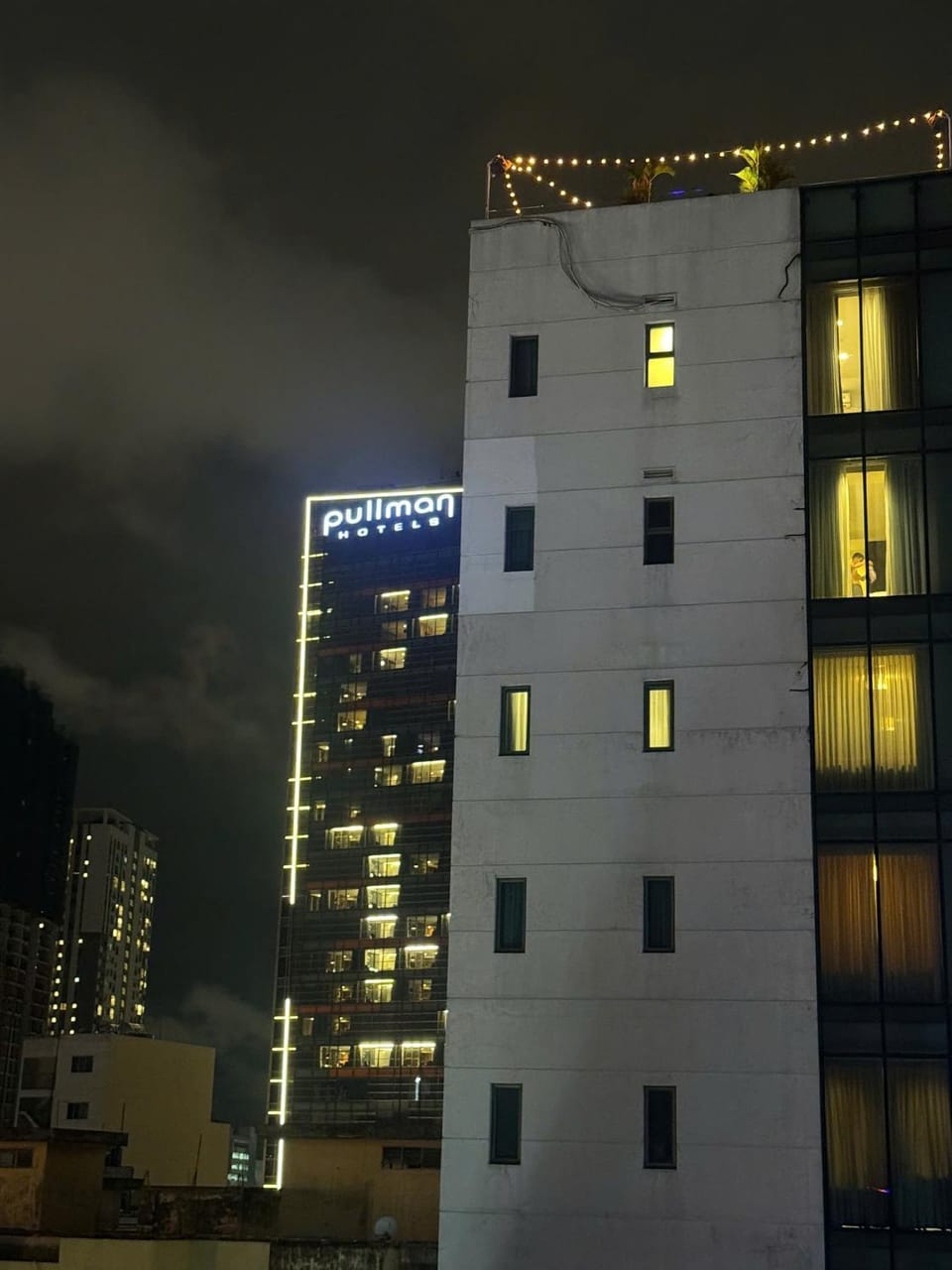Night, City view