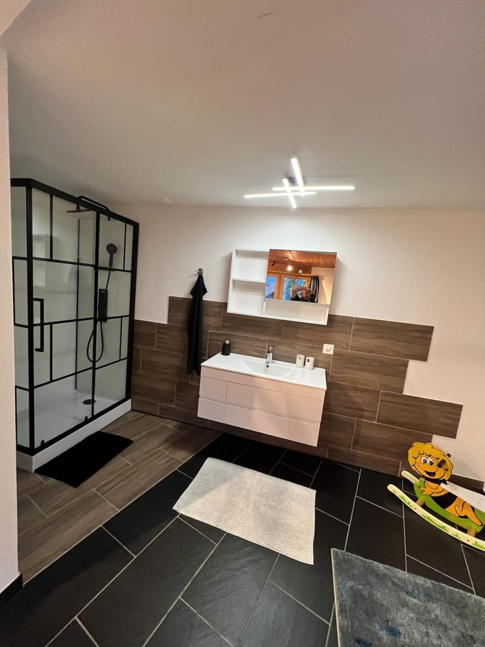 Bathroom, towels