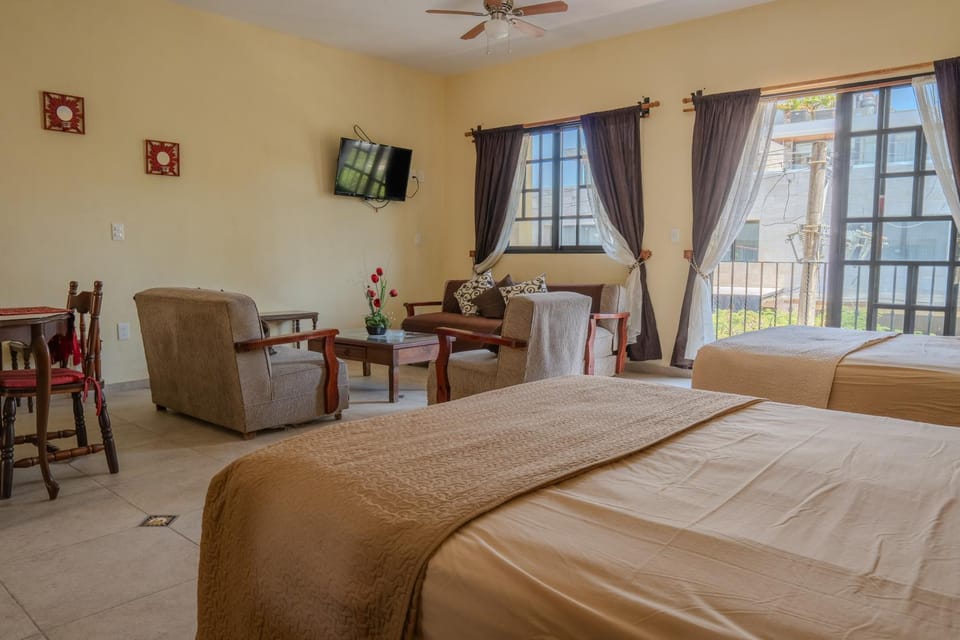 Bed, Living room, Bedroom