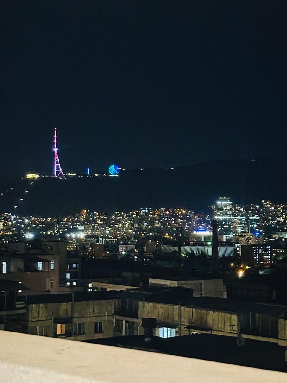 Night, City view