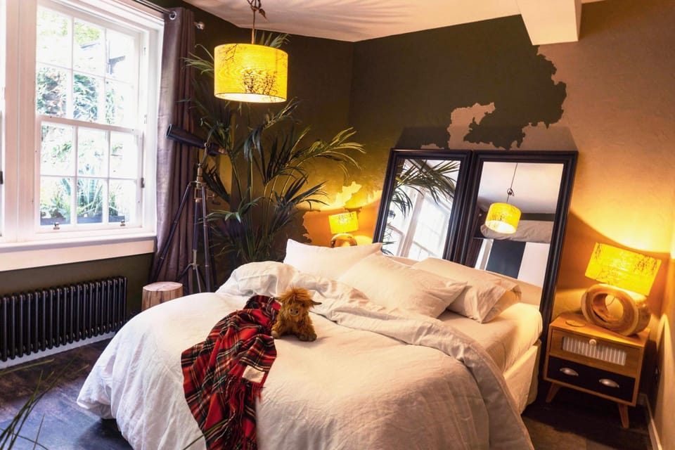 Bed, Garden, Photo of the whole room, Bedroom, Garden view, Garden view
